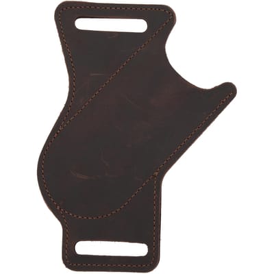 Opvouwbaar Mes Schede voor Mannen Koeienhuid EDC Mes Riem Gereedschap Drager Pouch voor Aansteker Autosleutel Bruin