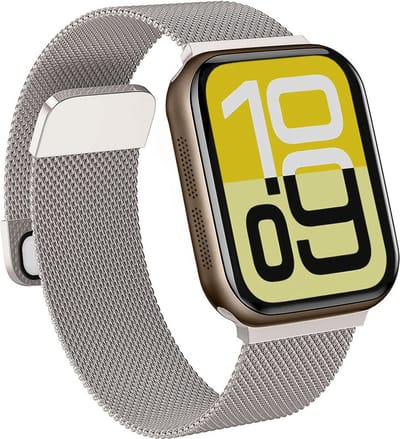Bandje Geschikt voor Apple Watch 38/40/41 mm Bandje Milanees - Horlogebandje Geschikt voor Apple Watch 1-8 / SE (38/40/41 mm) Milanese Horlogeband Met Magneetsluiting - Zilver
