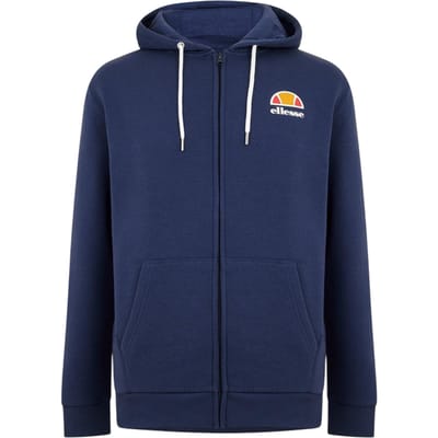 Ellesse Heren Miletto Volledige Rits Hoodie (Marineblauw)
