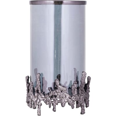 PTMD - Windlicht Barrie - Zwart - 17x17x30cm