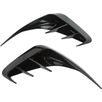 Achterbumper Luchtrooster Spoiler Cover voor M Sport Stijl Windmes Vervanging voor 3 Serie G20 320i black