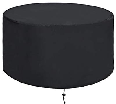Ronde Vuurkorf Cover - Waterdichte Tuinmeubelen en Barbecue Bescherming voor Patio en Outdoor (127 x 61 cm)