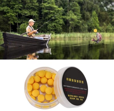 Dailygoods- Pop Up Boilies 30 Stuks - Zacht Aas - Groot Drijfvermogen - Ultralicht - Aardbeismaak/Zoete Aardappelsmaak - Hoge Dichtheid - Drijvend Aas