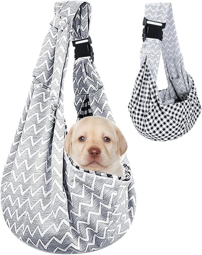 Opvouwbare Draagtas voor Honden en Katten - Instelbaar en Hoge Capaciteit voor Buitengebruik