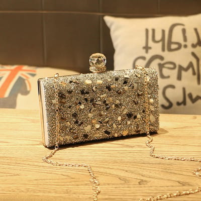 Diamanten Tas Diamant-gezette Diner Tas Strass Clutch Tas Enkele Schouder Crossbody Ketting Meisjestas