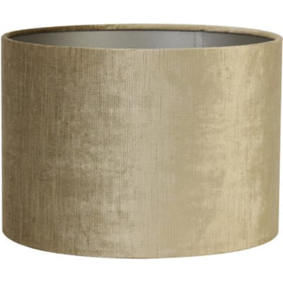 Light - Living Lampenkap Gemstone - Stof - Brons/Goud - 20 x 15 x 20 cm (BxHxD)