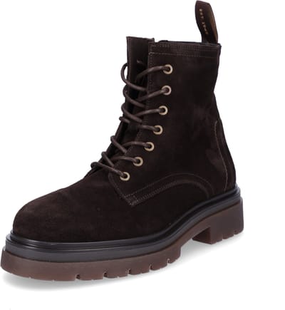 Gant heren leren veterboot Ramzee bruin
