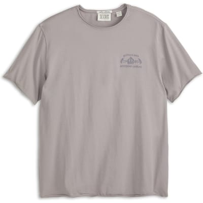 Scotch & Soda Ss Roll Neck Tee Gull Taglia: S | Magliette basic Outlet | Uomo