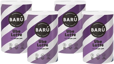 BARÚ Ube Latte - Instant Theepoeder - 4 x 250g - 64 porties