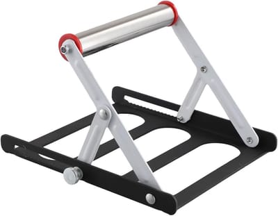 Tafelzaagstandaard - Snijmachine frame - Materiaal ondersteunen - In hoogte verstelbaar - 55-135mm - Zilver
