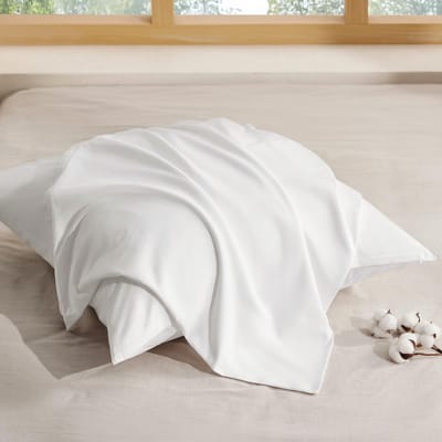 Dailygoods- Kussensloop 80 x 80 cm - Set van 2 - 100% Katoen - Ademend - Oeko-Tex - Zacht en Duurzaam - Kussenhoes