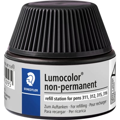 Filzstiftmine Staedtler Lumocolor non-permanent 15ml schwarz