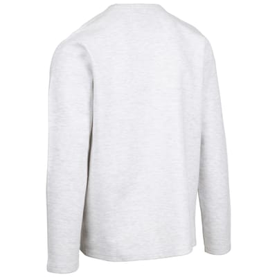 Trespass Heren Calverley Sweatshirt (Off White Marl)