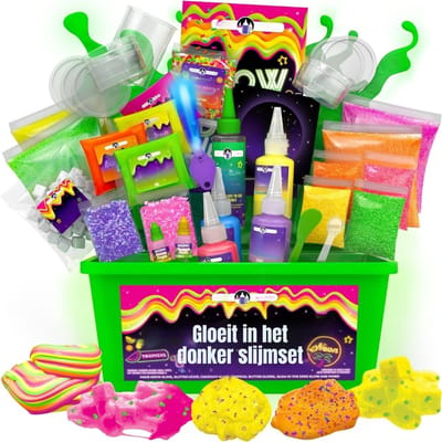 SCH® Slijm maken - Slijm - Meerkleurig - 12cm x 19cm x 26cm