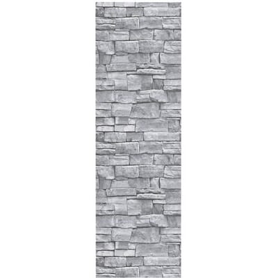 LIVARNO Zelfklevende decoratiefolie 0,45 x 10 m (Muur grijs)