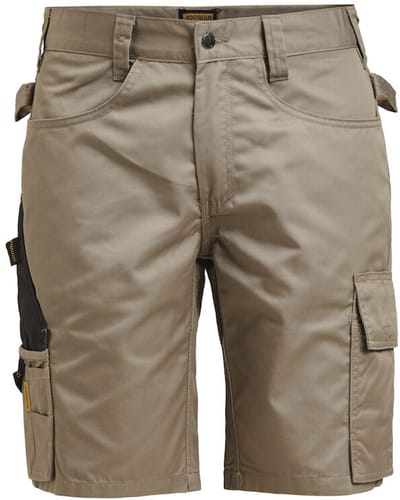 Jobman 2723 Service Shorts 65272320 - Khaki/Zwart - C42