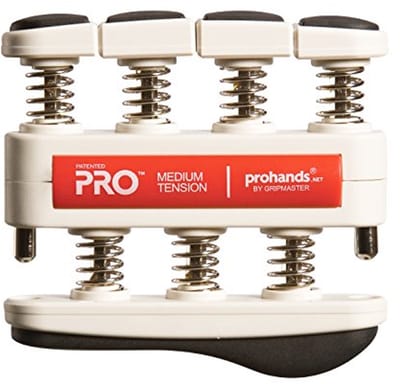 Vingertrainer Medium voor Muzikanten - Rood - 250x180