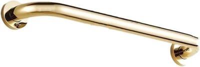 Badkamer Leuning - Veiligheidsgreep Toilet - Veilig Douchen - Roestvrij Koper - 420 mm - Zilverkleurig