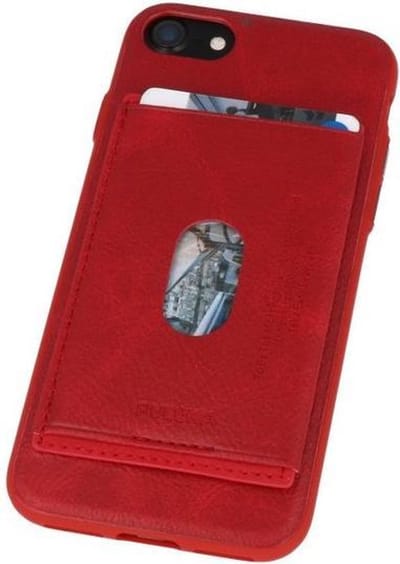 Rood Hardcase cover Hoesje voor Apple iPhone 7 / 8