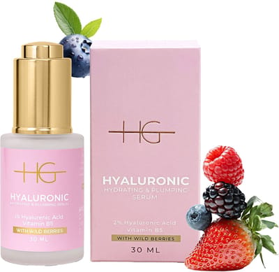 HG Aesthetics 2% Hyaluronzuur Gezichtsserum met Vitamine B5 - Anti-Aging Hydraterend Serum - Anti-Rimpel, Huidverjonging & Glow Booster - Intensieve Gezichtsverzorging Voor Droge, Gevoelige & Rijpere Huid - (30ml) - Cadeautje