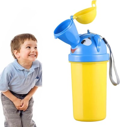 Kinder Potje - Baby Plas Potje - Baby Zindelijk Maken - Compact Ontwerp - 160 g - Geel