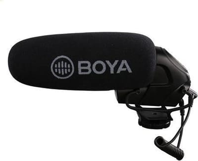 BOYA BY-BM3032 microfoon Zwart Microfoon voor digitale camcorders