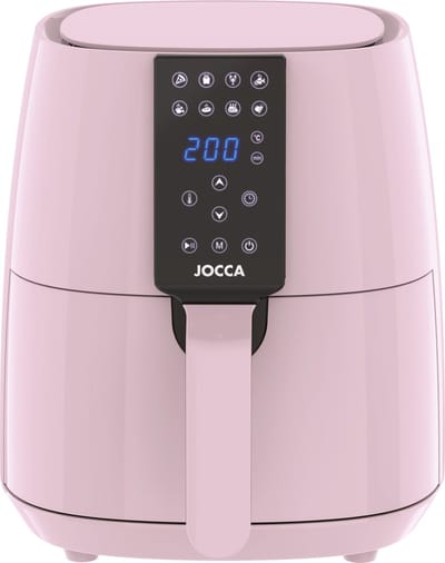 Jocca Sweet 2326P Airfryer - Heteluchtfriteuse - 3.8 Liter - 1450 Watt - Roze