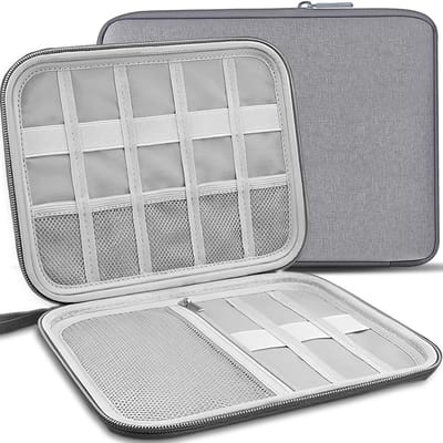 Kabelorganizer voor elektronische accessoires - Reistas met vakken - Ideaal voor opladers en mobiele telefoon - SnelShoppen