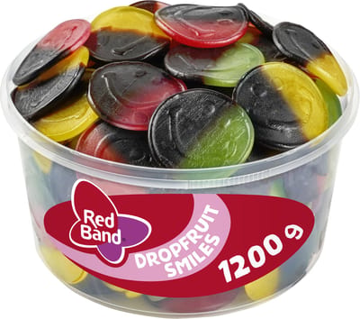 Red Band zombie/dropfruit smile snoep - fun mix - silo 100 St
