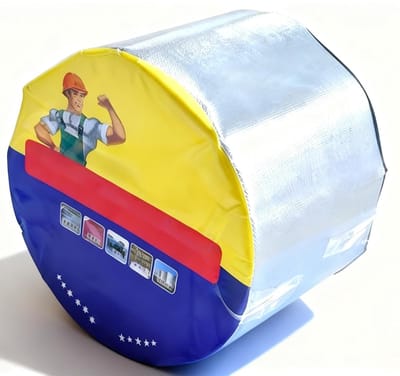 Waterdichte Butyl Tape 10 cm x 5 m, Flexibele Lijmtape voor Daken, Ramen en Auto's, Weerbestendig en Sterk Plakband