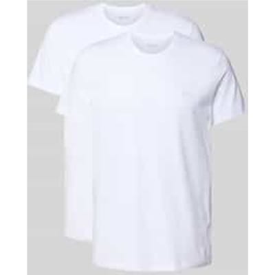 HUGO BOSS Comfort T-shirts relaxed fit (2-pack) - heren T-shirts O-hals - wit