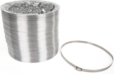 Perel FLEXIBELE ALUMINIUM BUIS - 7 m