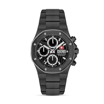 SWISS MILITARY HANOWA DAMASK LEGENDS IRONBLACK LIMITED EDITION 100pcs SMWGL0007030