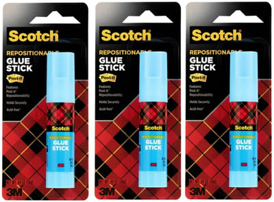 Lijmstick Set - Herpositioneerbaar - Papier Bevestigen - Zuurvrij Niet-toxisch - 14 Milliliter - Transparant