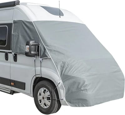 Voorruitafdekking Camper Universeel Grijs Niet Geweven