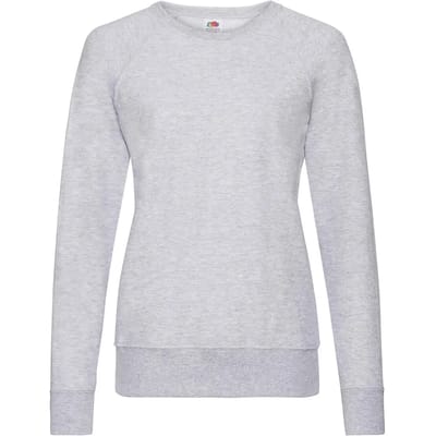 Dunne sweatshirt voor dames Fruit of the Loom Raglan