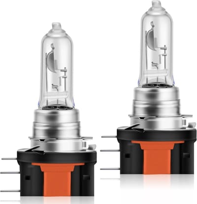 Halogeen Koplampen - Autolampen Grootlicht - Veiliger Rijden - Vast Filament Ontwerp - DC 12V 15/55W - Geel