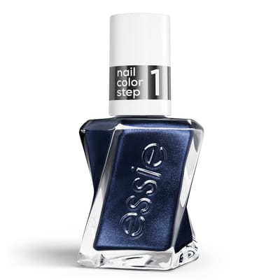 gel by essie Diamond Dust Collection - 572 Ice Ice Navy - gelnagellak zonder UV-lamp - voor je eigen gelmanicure thuis - 13,5ml