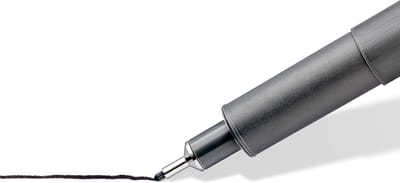 STAEDTLER - Artist Series - pigment liner - fineliner - zwart - 1.0 mm - 10 stuks