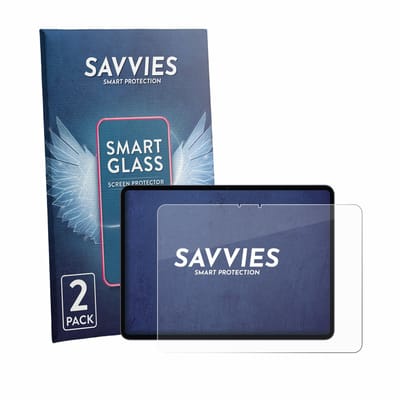 2 Stuks Savvies Screenprotector - geschikt voor OnePlus Pad 3 Pro - beschermfolie glas transparant