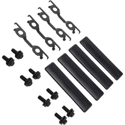 Kit de suppression de barres de toit 63185 42020 Jeu de supports à vis de suppression de barres de toit Remplacement pour RAV4 2006 2018 gray