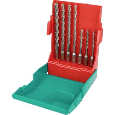 Heller TriJet 27588 0 Carbide Hamerboorset 7-delig SDS-Plus 1 set(s)