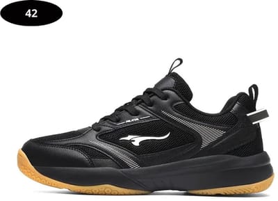 Bovista Tennisschoenen - Heren - Dames - Tenniskleding - Indoor - Outdoor - Zwart - Maat 42