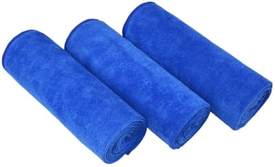 Dailygoods- Sporthanddoek Sneldrogend - Microvezel Handdoeken - Lichtgewicht Gymhanddoek - Absorberend - 3 Stuks 40 cm x 80 cm - Machinewasbaar op 40 °C - Gymdoek