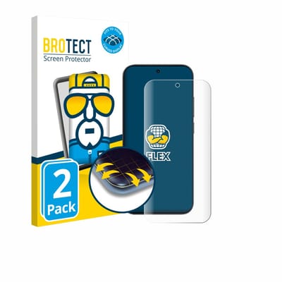 BROTECT - Screenprotector voor Xiaomi Redmi K90 - Folie Beschermfolie transparant volledig dekking - 2 Stuks