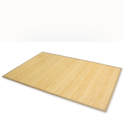 Homestyle4u Bamboe tapijt - 60x240 cm - Natuur