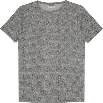 Dstrezzed T-shirts Parrot Melange Licht Grijs   S