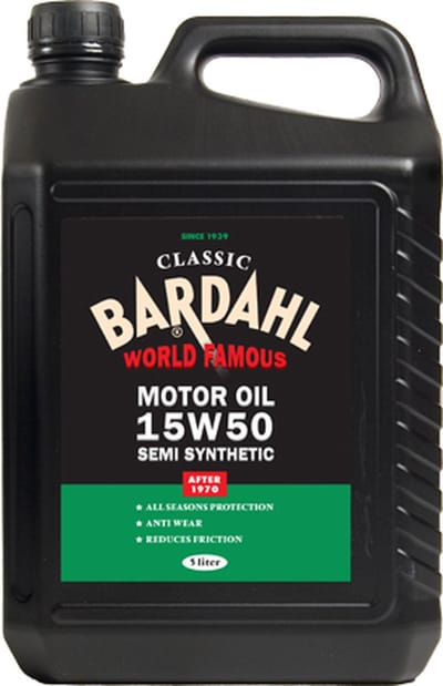 Bardahl Classic Motorolie SAE 15W50 5Ltr