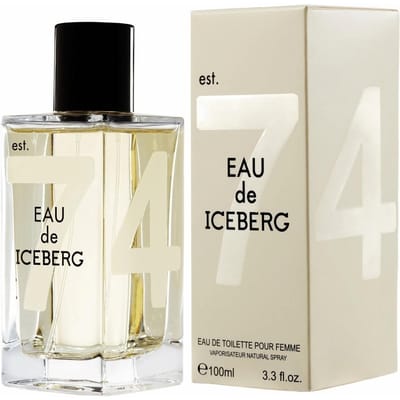 Iceberg, Eau de Iceberg 74, Eau De Toilette, Pour Femmes, 100 ml