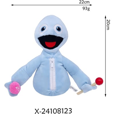25cm Yeeps: Verstoppertje Pluche Poppen Roze Blauw Paars Pluche Schattige Pluche Beeld Poppen Verzameling Kamer Decoratie Speelgoed Kerstcadeau